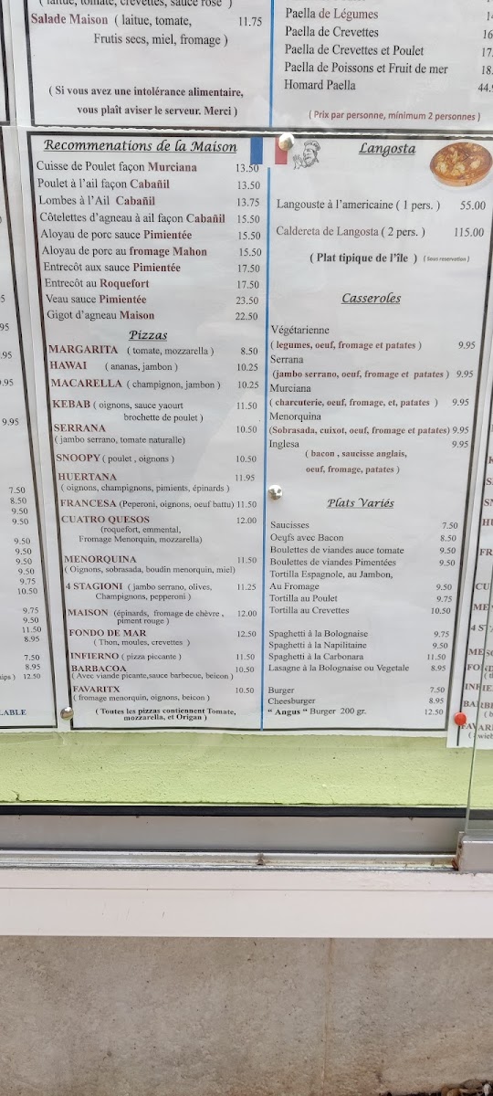 Menu Restaurante Meson Murciano-2