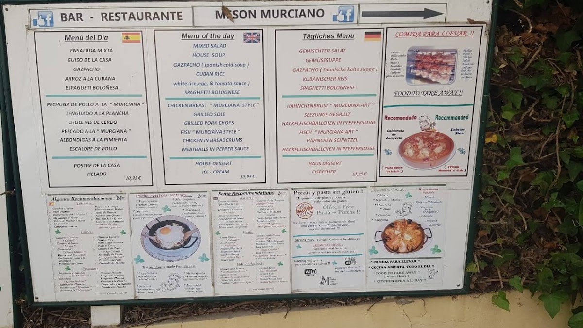 Menu Restaurante Meson Murciano-5