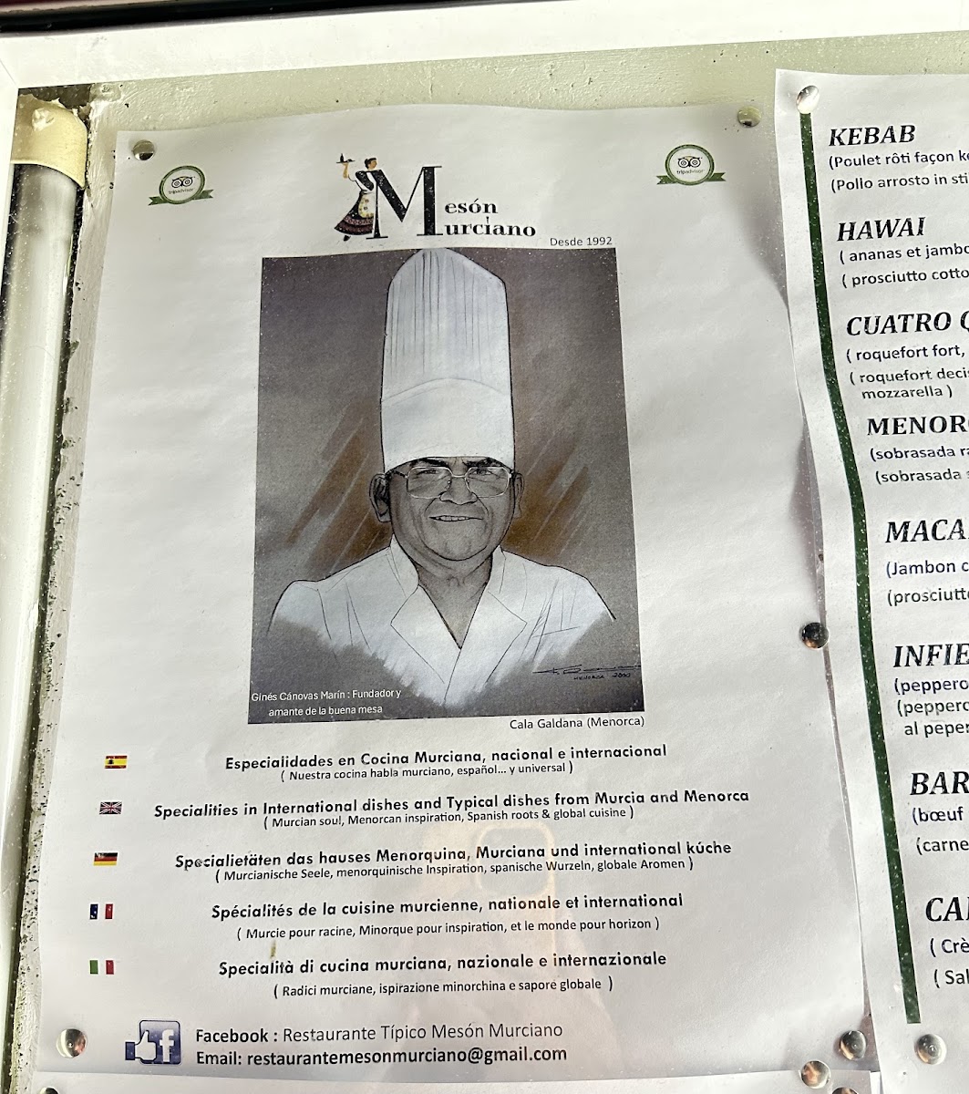 Menu Restaurante Meson Murciano-8